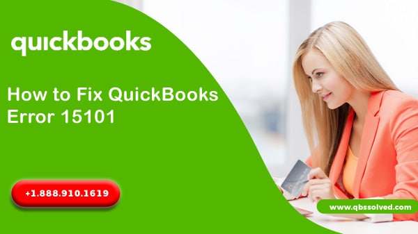 How to Fix QuickBooks Error 15101
