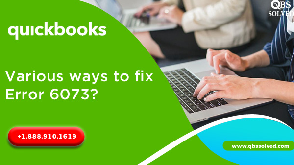 How to Fix QuickBooks Error 6073 in Easy Steps
