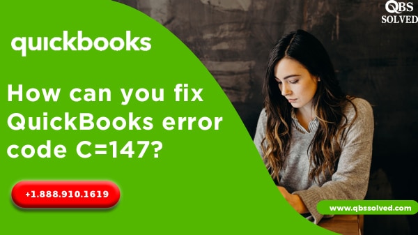 fix QuickBooks error code C=147?