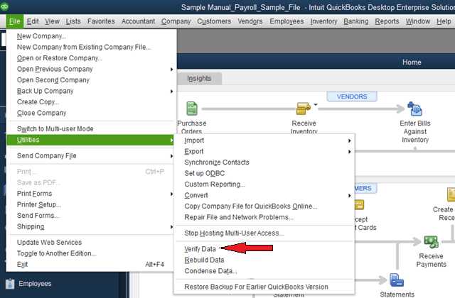 QuickBooks is unable to backup the company file