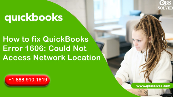QuickBooks Error 1606