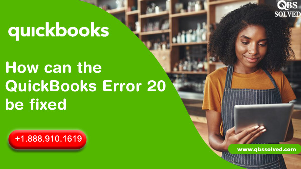 QuickBooks Error 20