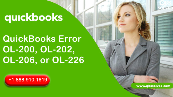 QuickBooks Error OL-200, OL-202, OL-206, or OL-226