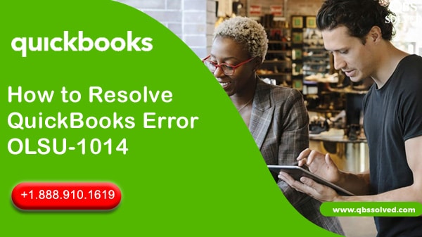 How To Resolve QuickBooks Error OLSU-1014