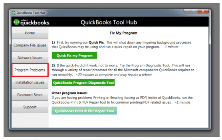 By using QuickBooks print and repair tool