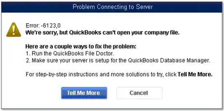 quickbooks error code -6123,