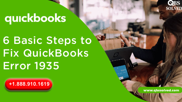 6 Basic Steps to Fix QuickBooks Error 1935  