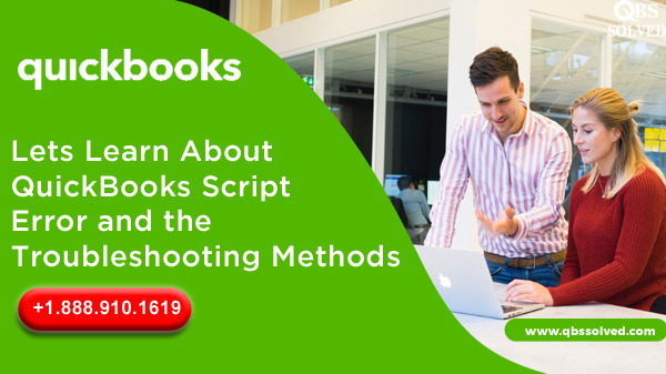 Lets Learn About QuickBooks Script Error and the Troubleshooting Methods