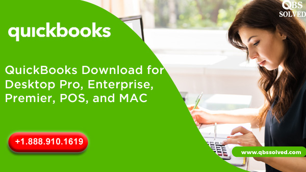 QuickBooks Download for Desktop Pro, Enterprise, Premier, POS, and MAC