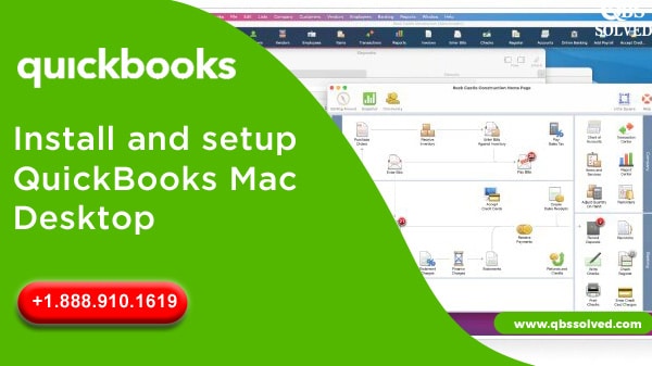Install and setup QuickBooks Mac Desktop