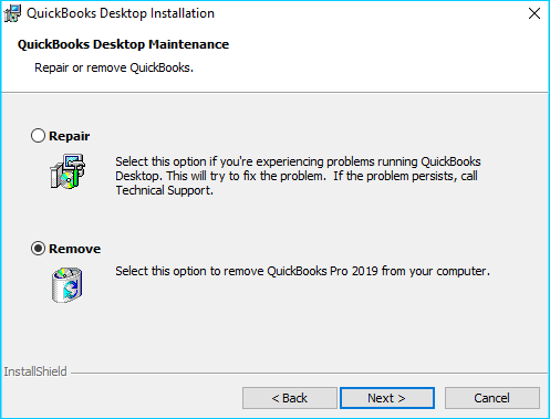 Reinstalling QuickBooks Desktop Application