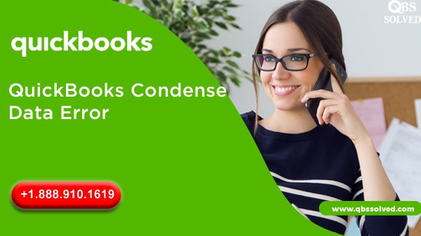 QuickBooks Condense Data Error 