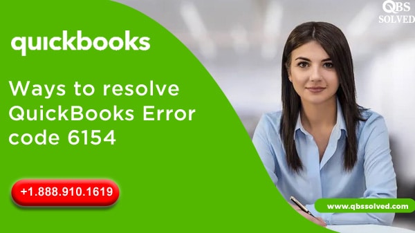 QuickBooks Error code 6154