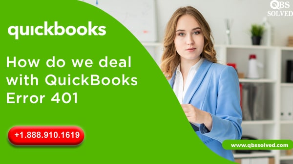QuickBooks error 401