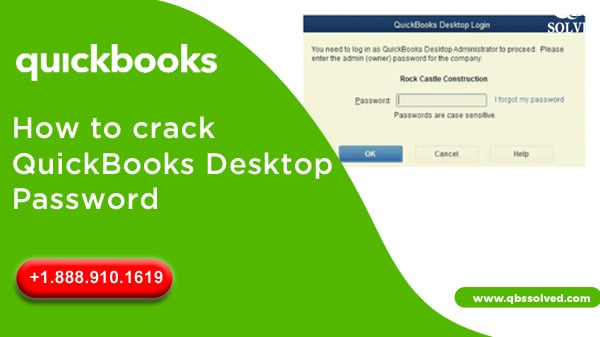 QuickBooks Desktop Password