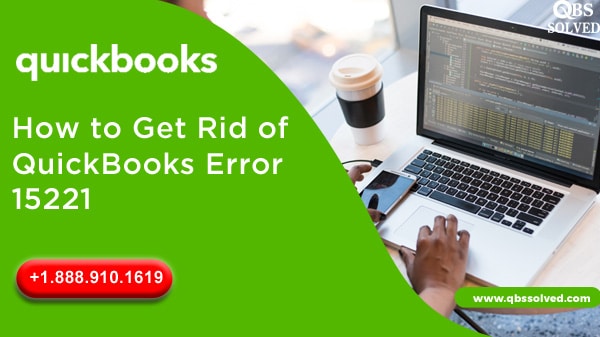 QuickBooks error 15221
