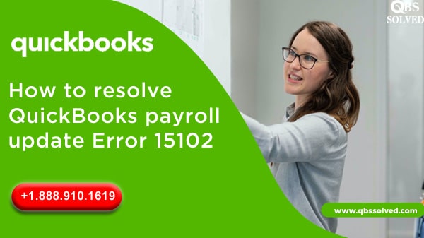 QuickBooks payroll update Error 15102